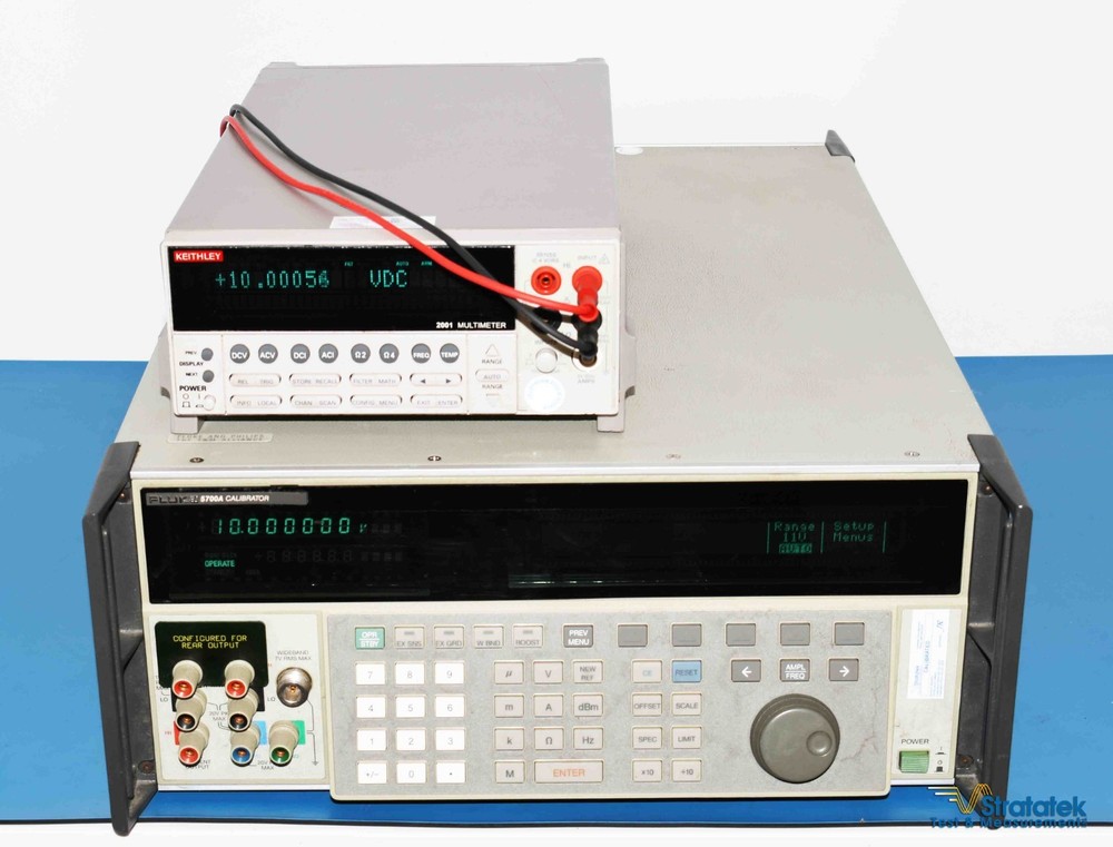 Fluke 5700A Multifunction Calibrator NIST Traceable Calibrated