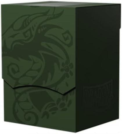 Dragon Shield: Deck Shell Box - Forest Green/Black