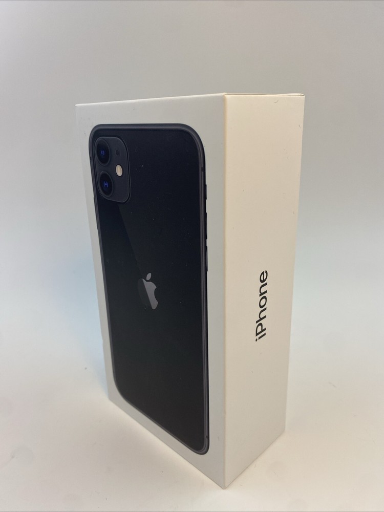 Apple iPhone 11 64GB Black EMPTY BOX ONLY.