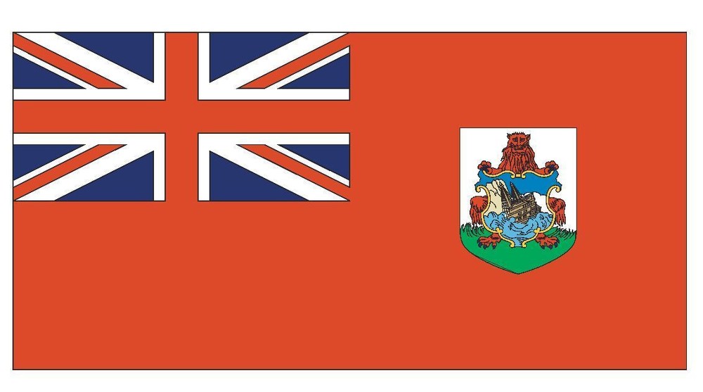 Bermuda Flag Sticker Decal F55