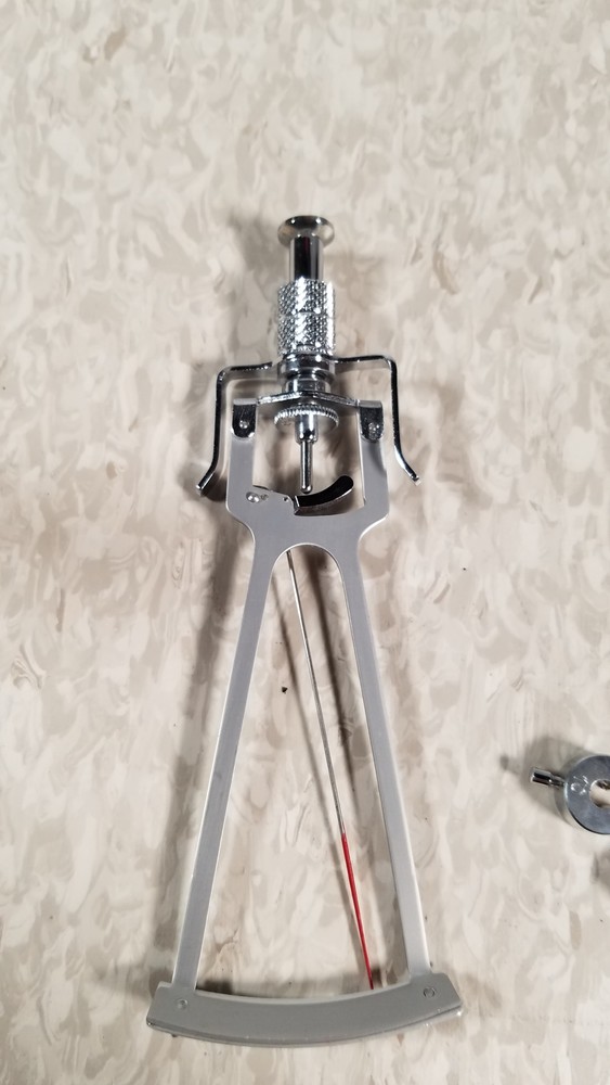 Vintage Winters Schioetz Tonometer Improved Optometry With Case & Papers
