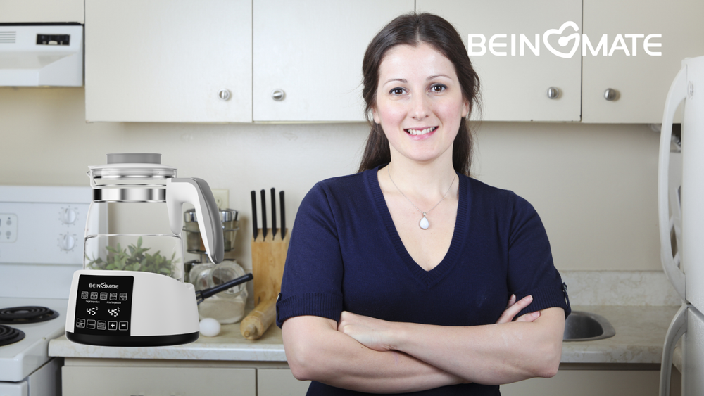 Smart Electric Kettle with Precise Temperature Control, 45-100°C Multi-Use, 1.5L