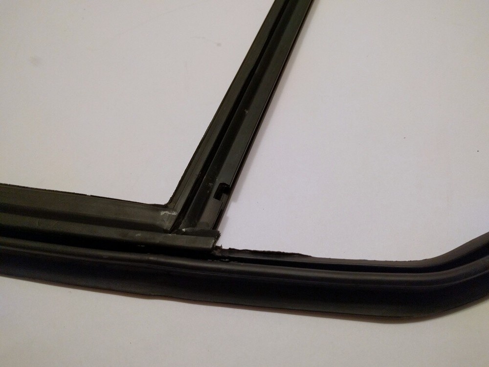 Genuine BMW E32 Window rubber. Driver. Rear 51348111205
