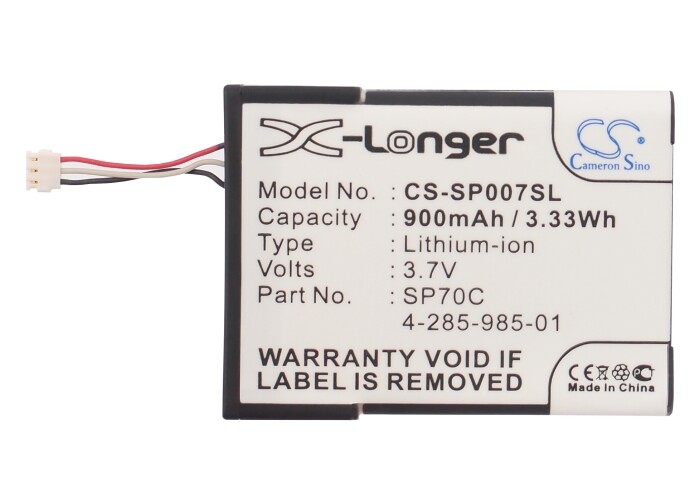 900mAh Battery For Sony PSP E1000;PSP E1008;PSP E1004;Pulse Wireless Headset 7.1