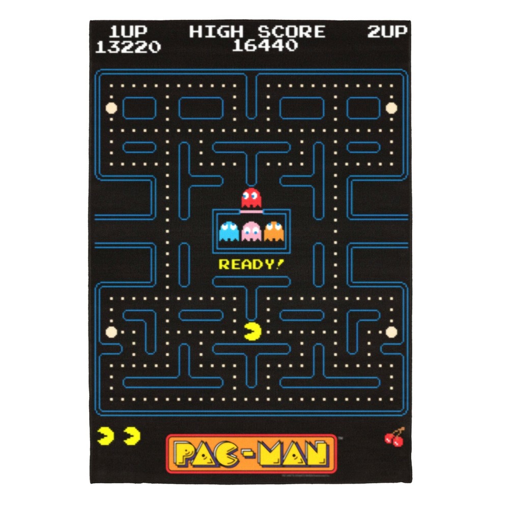 Pac-Man Rug - 8.5 x 11.5
