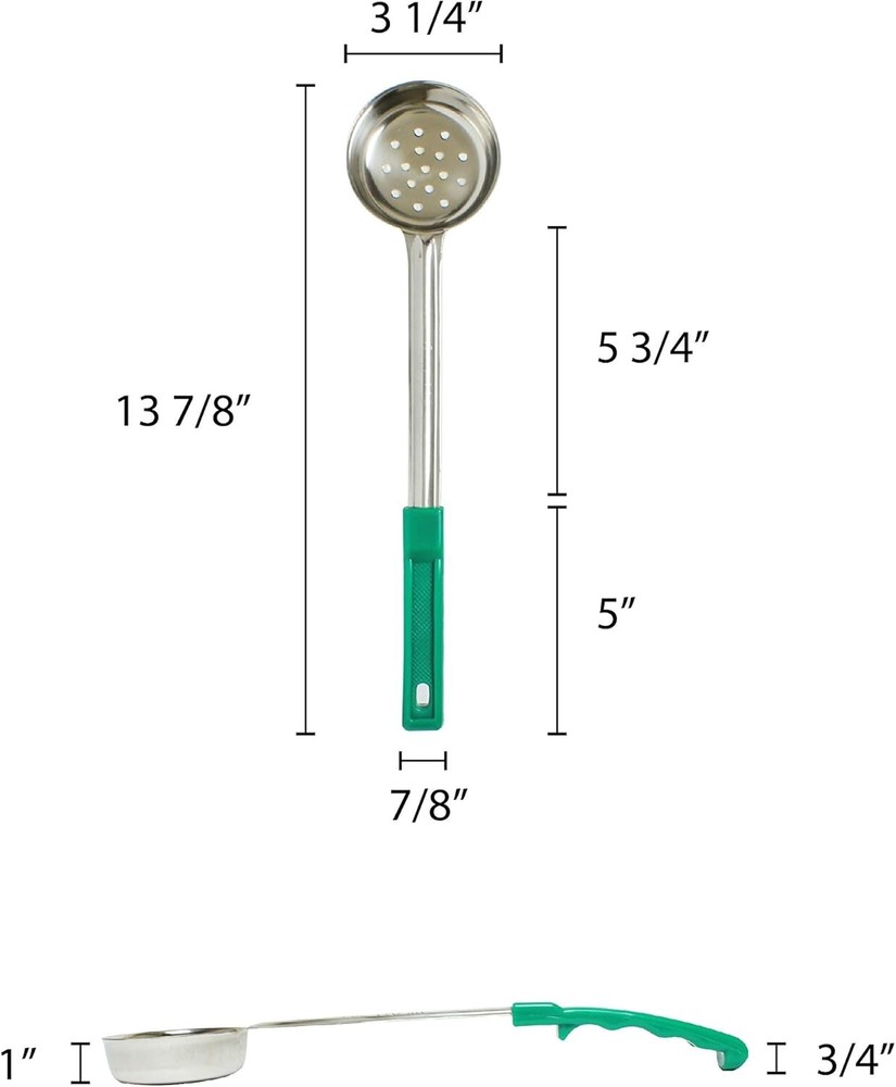 Thunder Group Perforated Portion Controller 1-Piece Construction Ladles