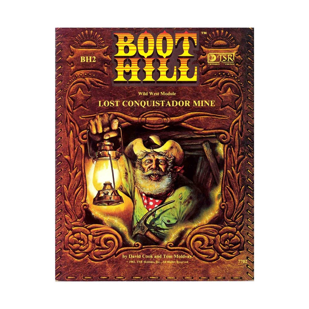 TSR Boot Hill Lost Conquistador Mine VG
