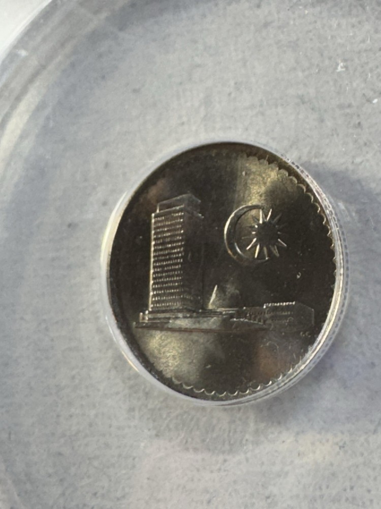1982 Malaysia 5 Sen Graded MS 66 by ANACS
