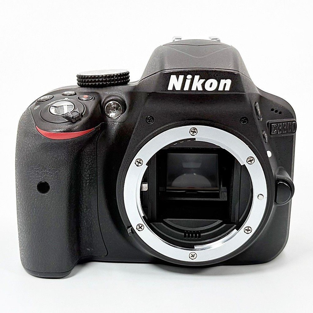 Nikon D3300 Double Zoom Kit Black DSLR Camera