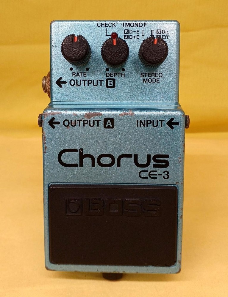 BOSS CE-3 Chorus Guitar Effect Pedal Used