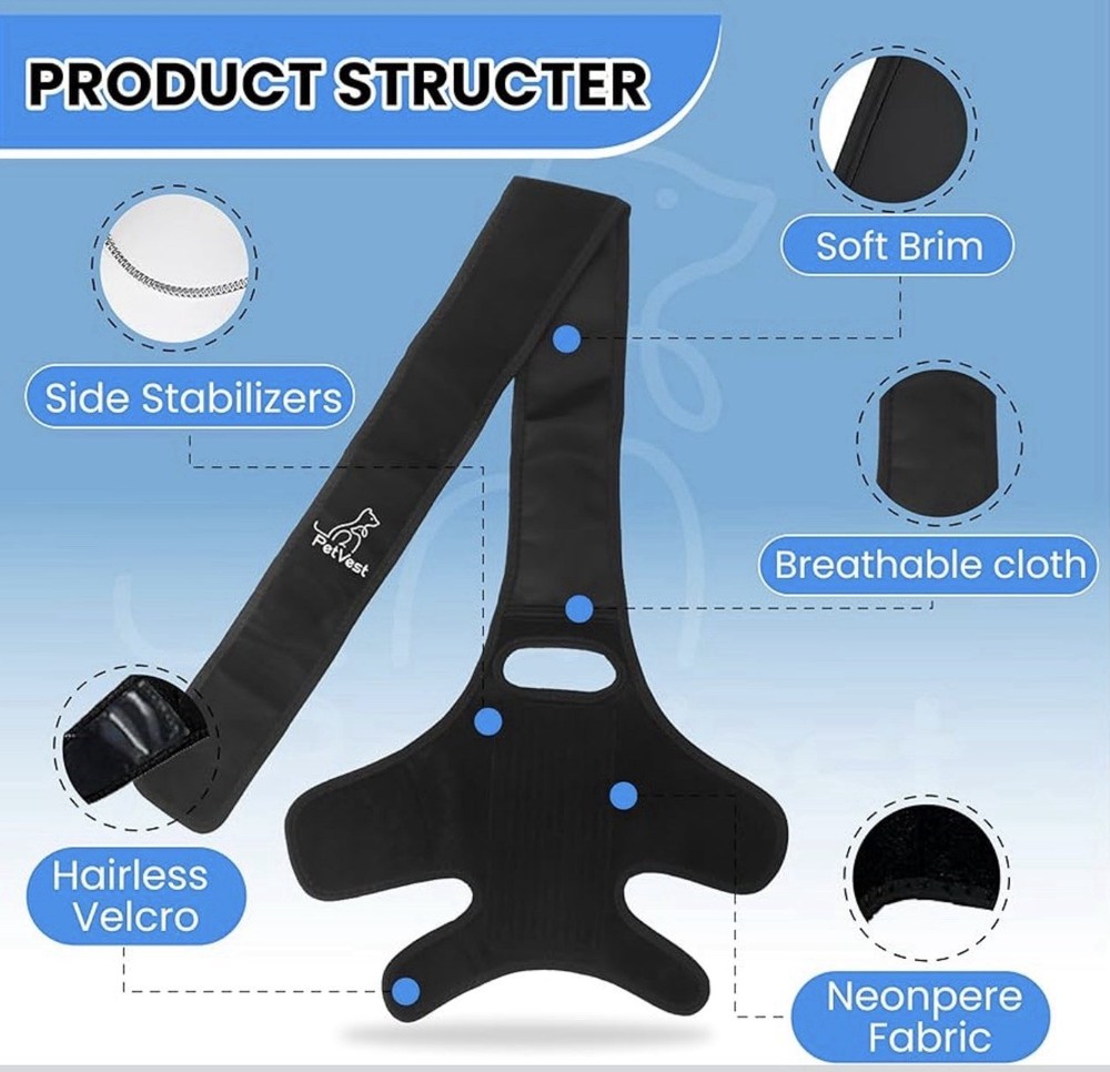 Dog Knee Brace,Adjustable Strap Hind Leg Support ACL/CCL&Ligament- Medium&Large