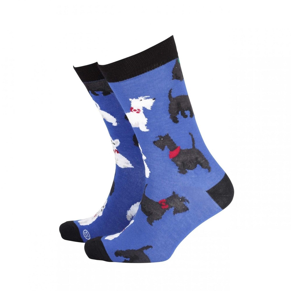 Sock Therapy Scottie Dog Men's Socks
