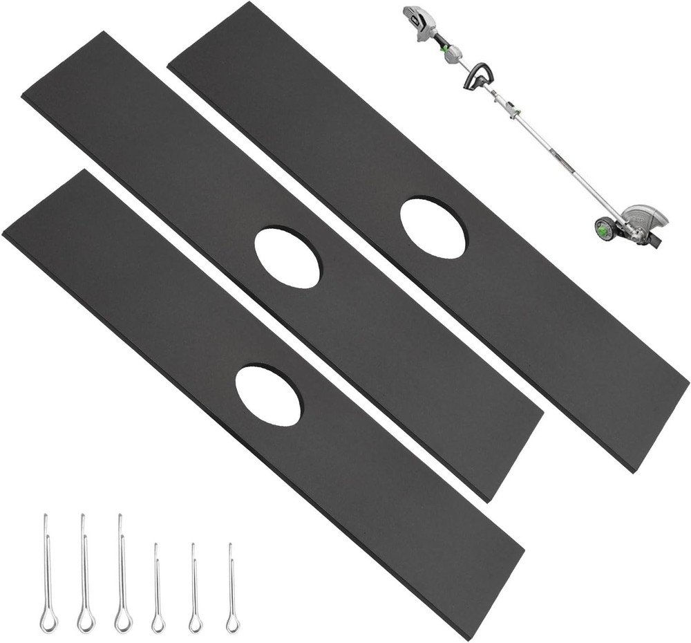 3-Pack 8" X 2" Multi-Head Edger Blade AEB0800 Compatible with EGO 56V Edger Mode