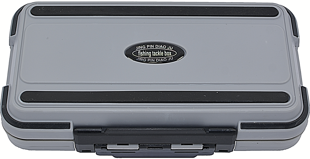 Fishing Tackle Box Lure Waterproof Compartments 2 Layer Hook Storage Case Hook