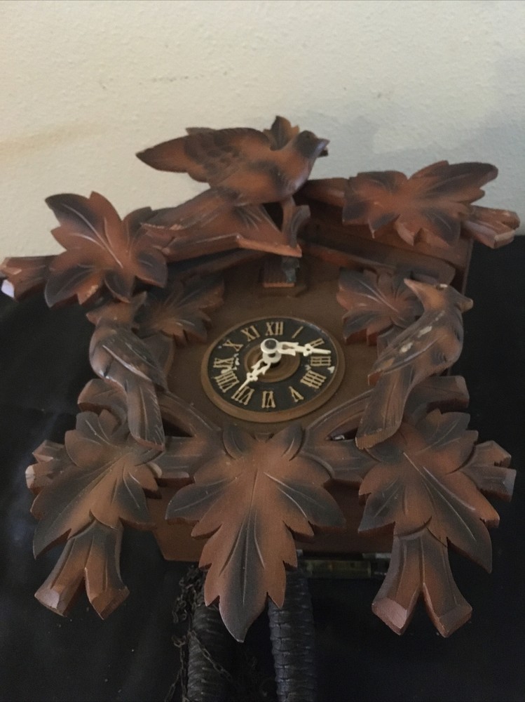 Vintage German Cuckoo Clock Needs Work