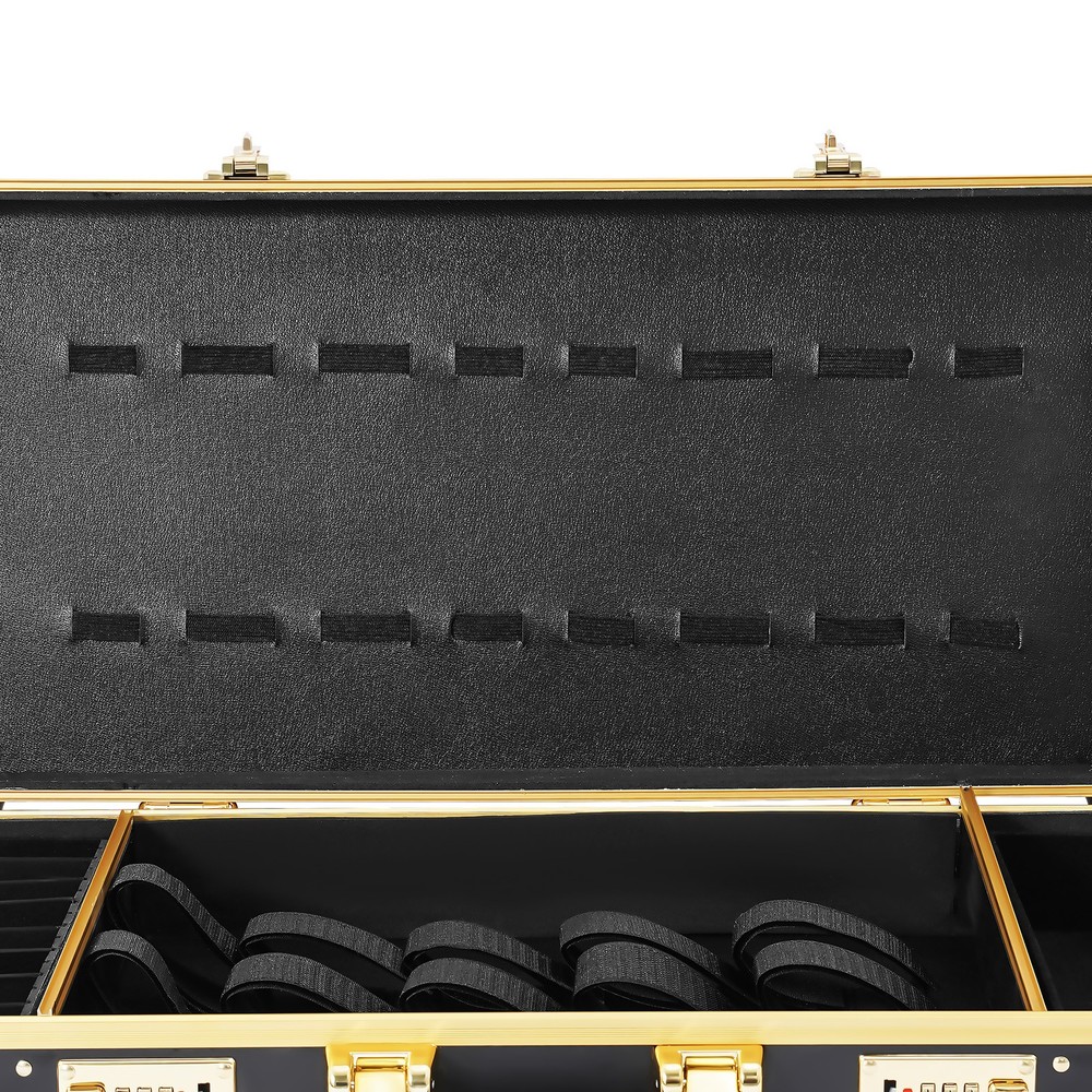 Barber Stylist Suitcase Clippers Trimmers Scissors Combs Storage Box Tool Case