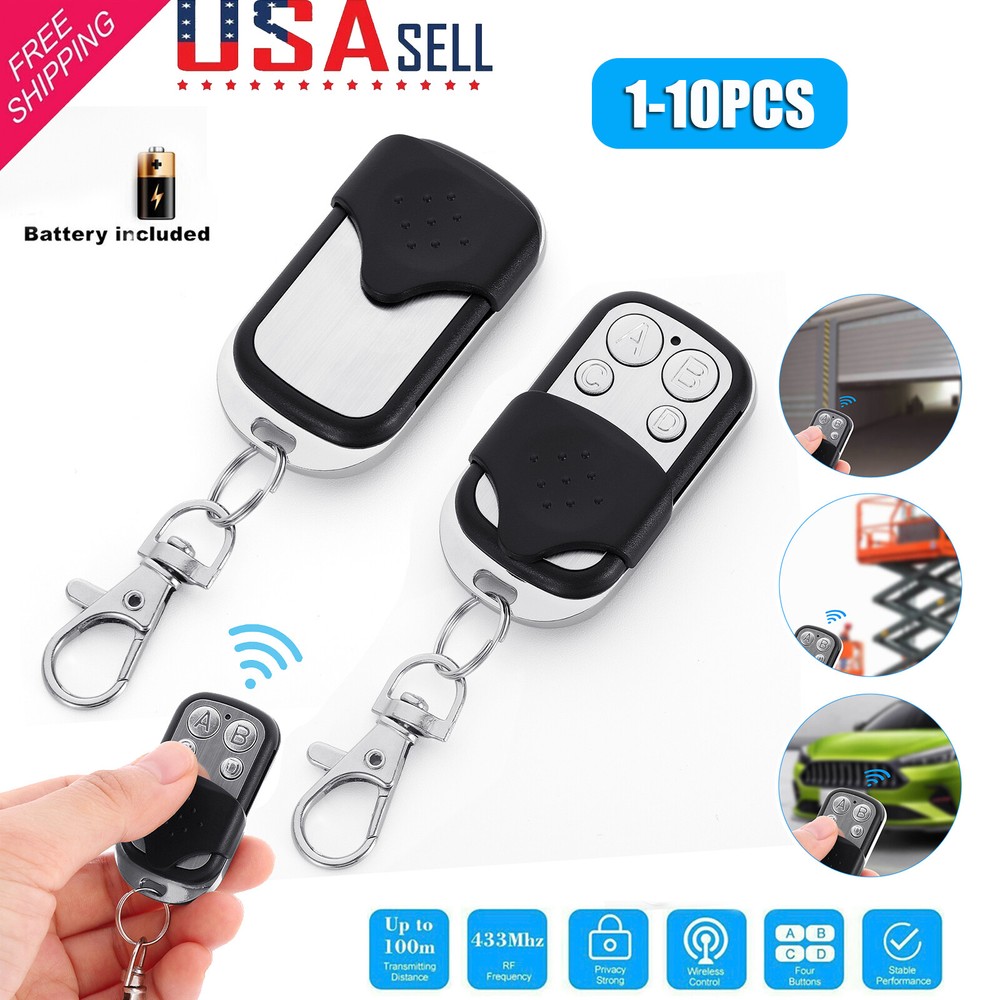 Universal Wireless RF Remote Control Copy Code 433 MHz Clone Key Fob Controller