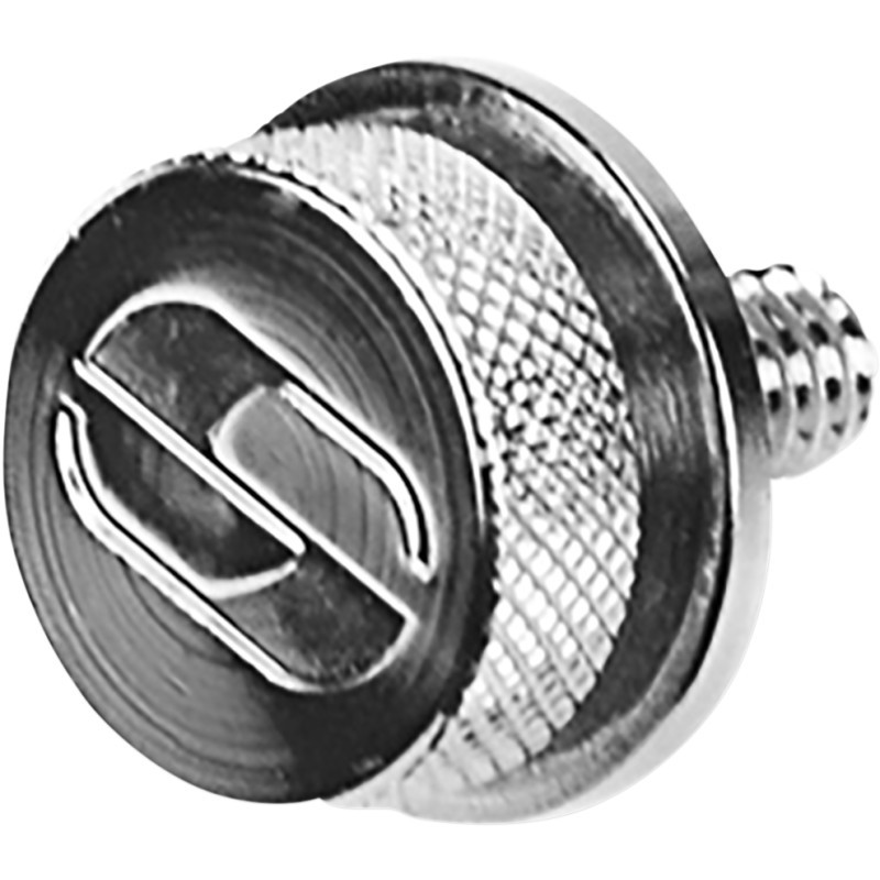 SADDLEMEN Seat Mounting Knob - Chrome - 8900C
