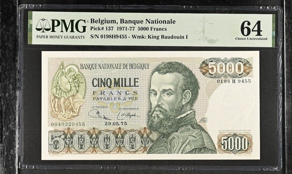 Banknote Belgium
