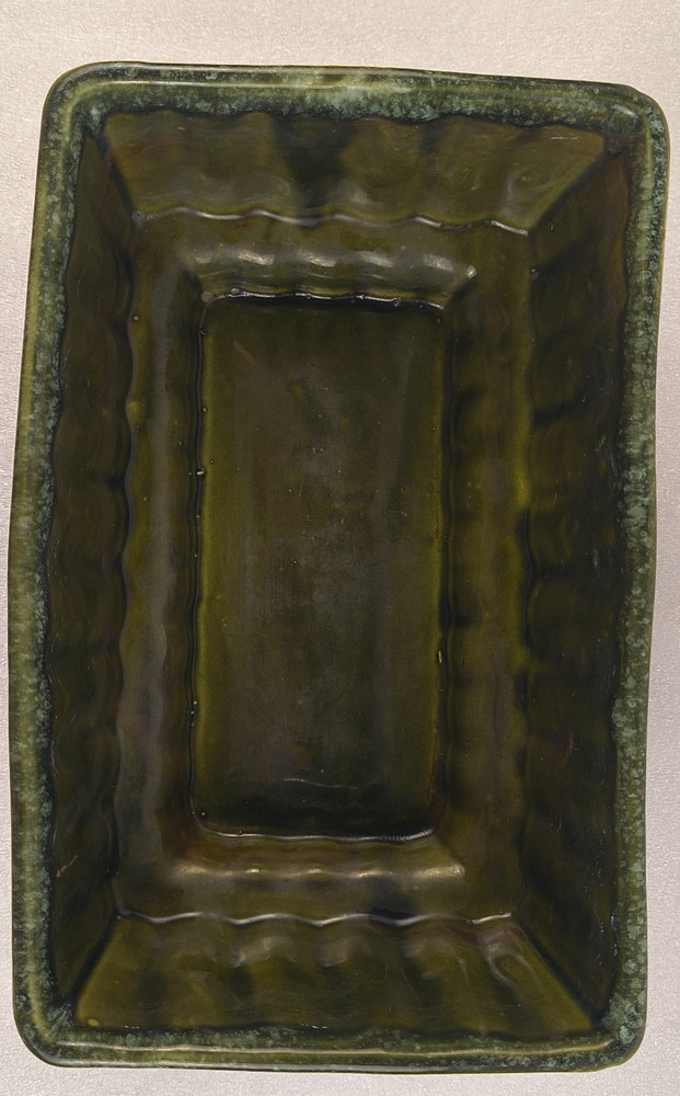 Cookson Mid-Century CP-338 Dark Green w/trim Rectangular Planter