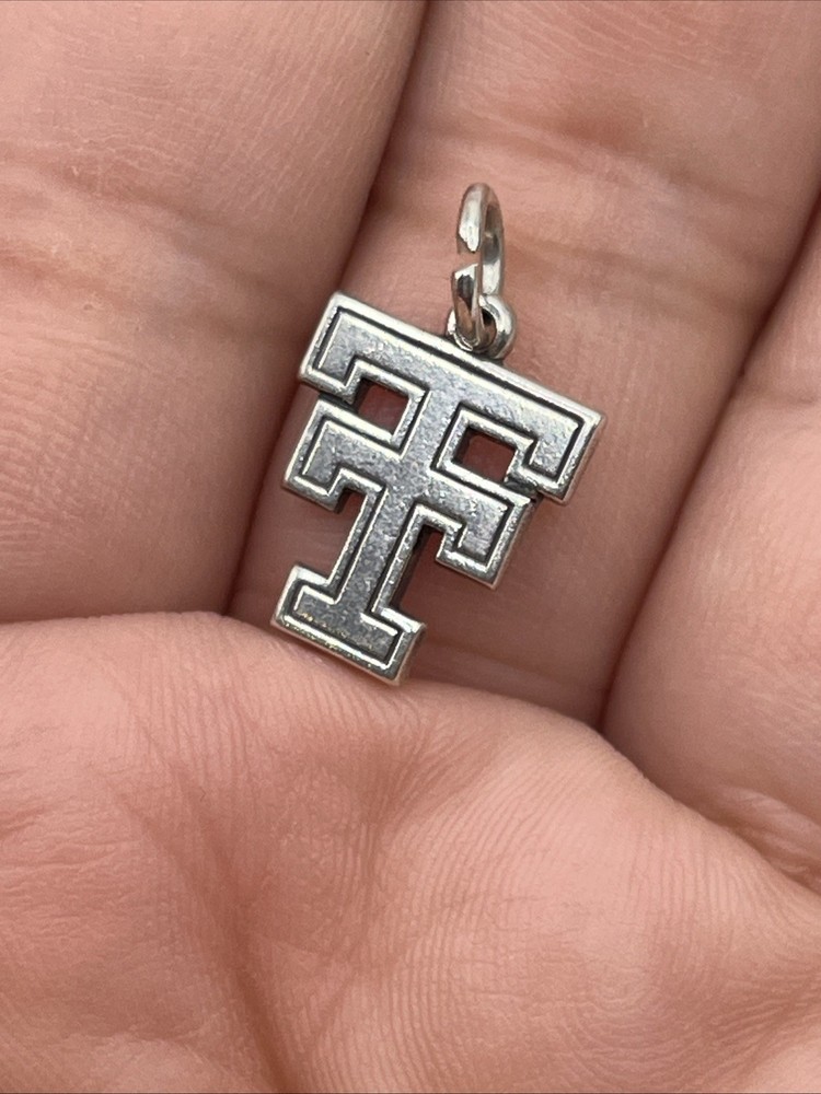 James Avery Retired Sterling Silver “Texas Tech” Charm