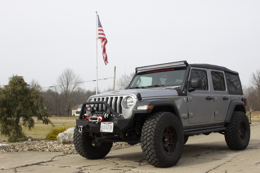 Fishbone Offroad FB21095 Red Winch Line Fishhook