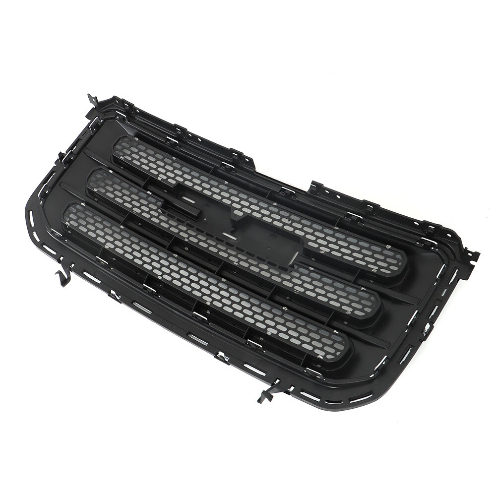 Plastic For 2013-2016 GMC Acadia Front Bumper Grille+Front Upper Bumper Cover