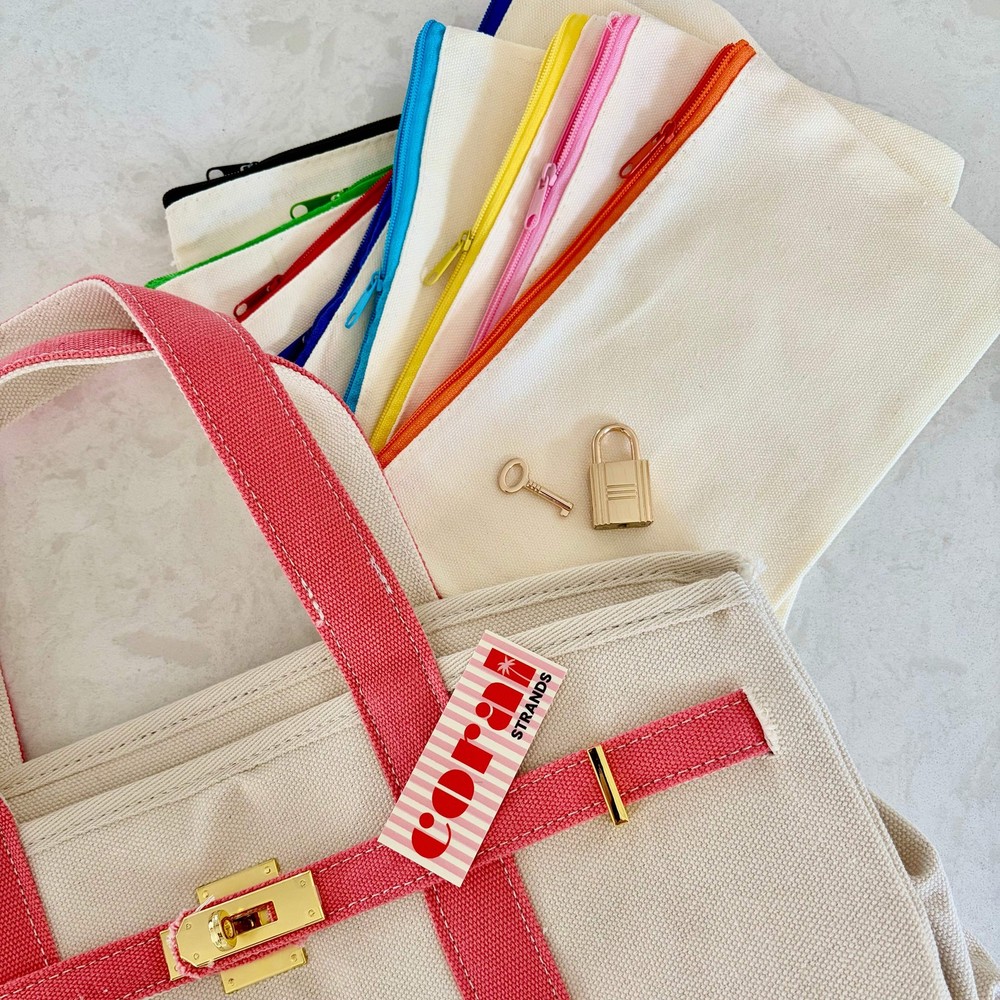 Boatkin Canvas Boat Tote Bag — Solid Navy Blue