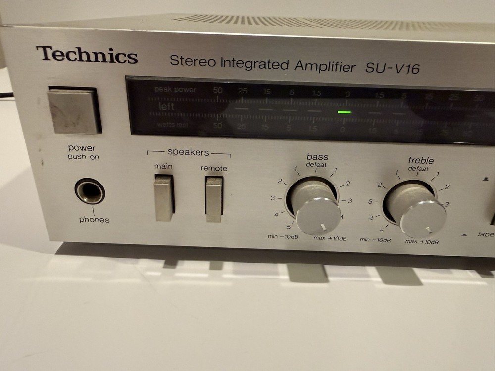 Technics SU-V16 Stereo Integrated Amplifier 1978 Vintage Used