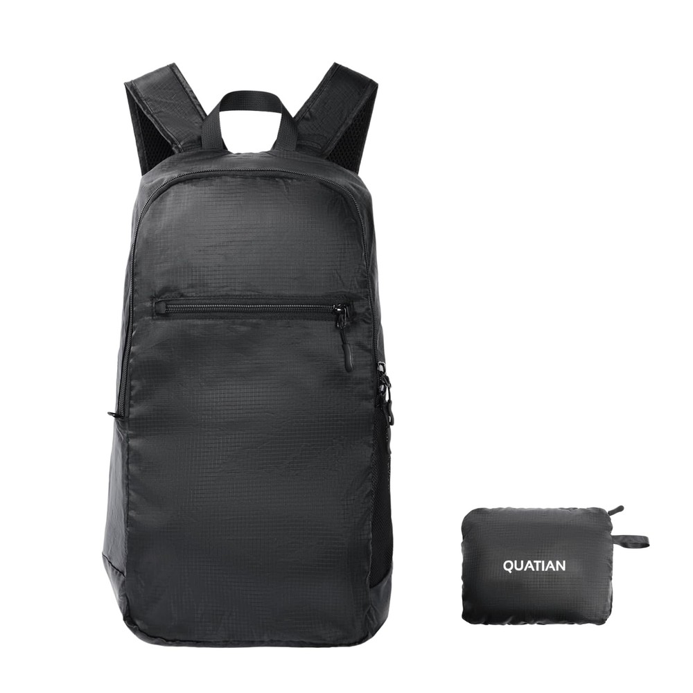 Lightweight Foldable Backpack – Water-Resistant Travel Daypack with Spacious ...