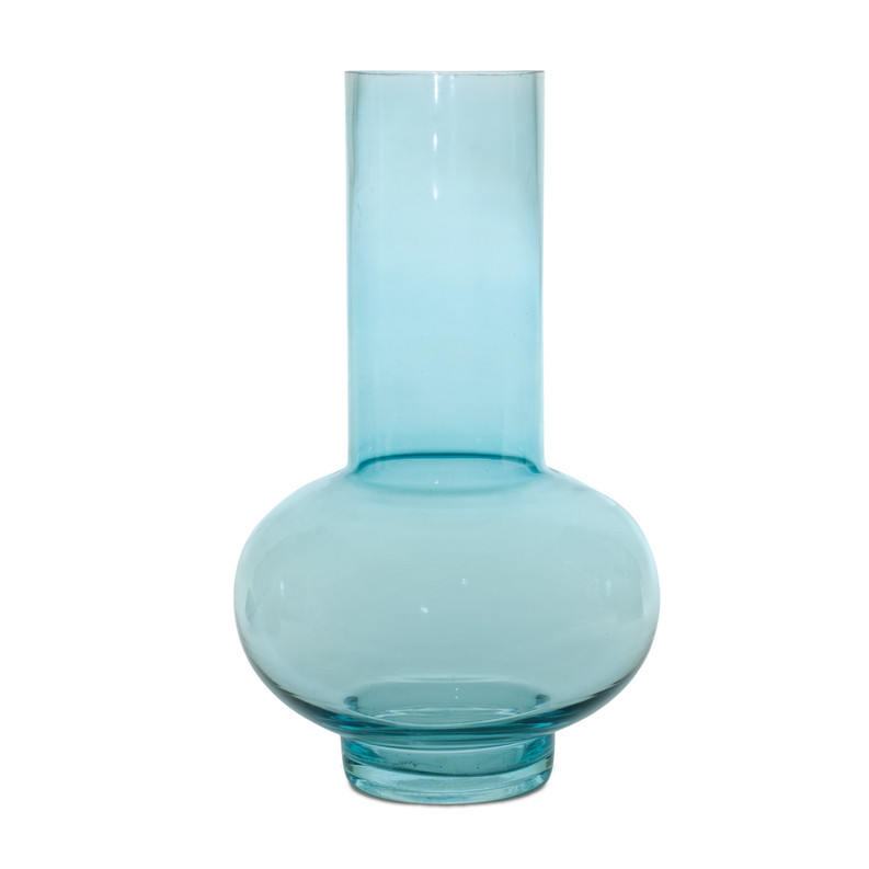 Blue Glass Vase