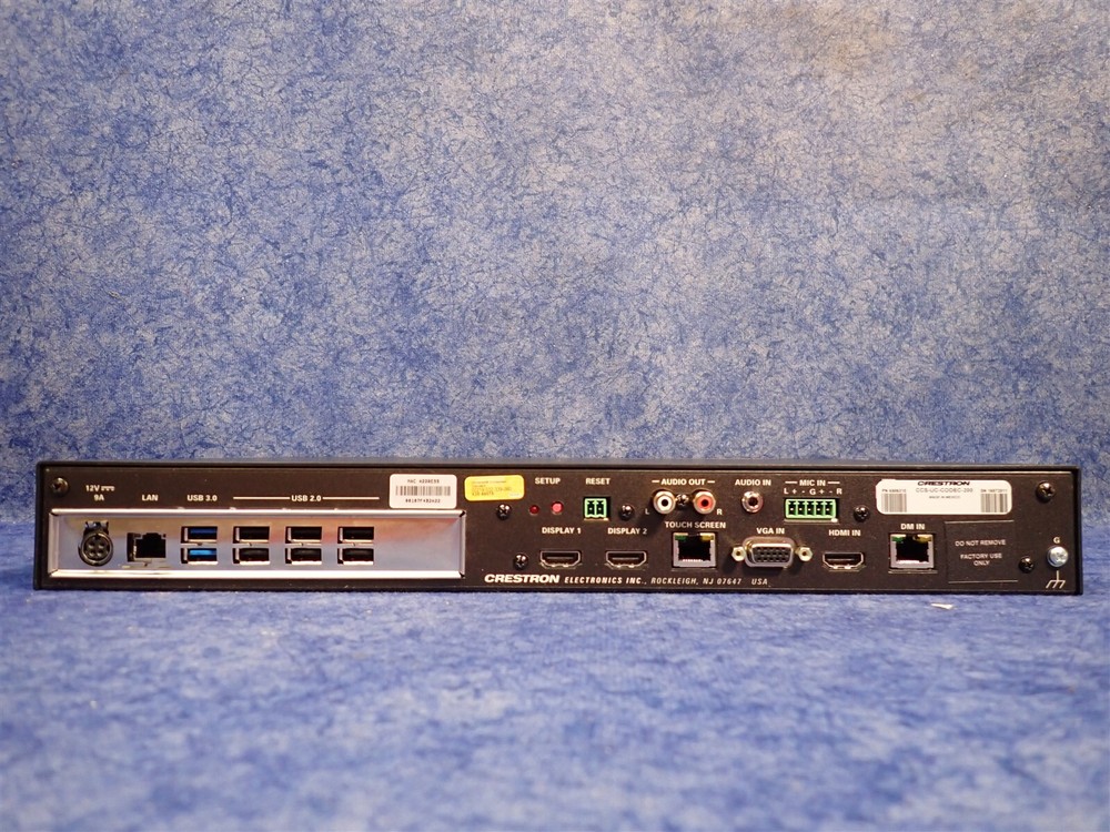 Crestron CCS-UC-CODEC-200 RL 2 Microsoft Lync Group Collaboration System (E15)