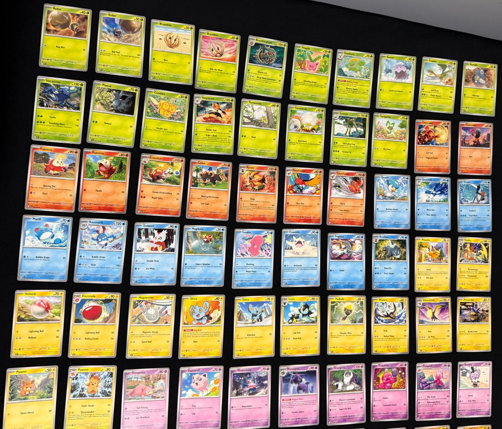Pokemon TCG Paldea Evolved Partial Complete Set 200 Cards Holos/ Reverse/ Rares