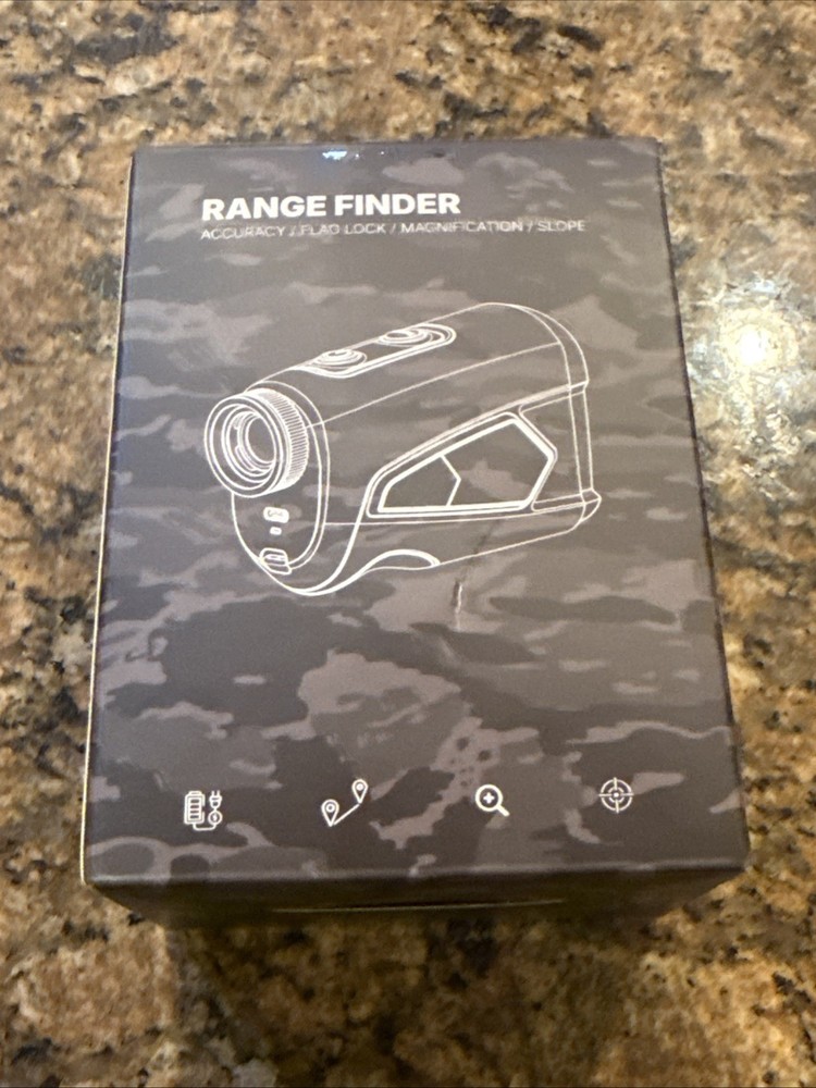 Golf Rangefinder with Slope Accuracy Flag Lock Magnification