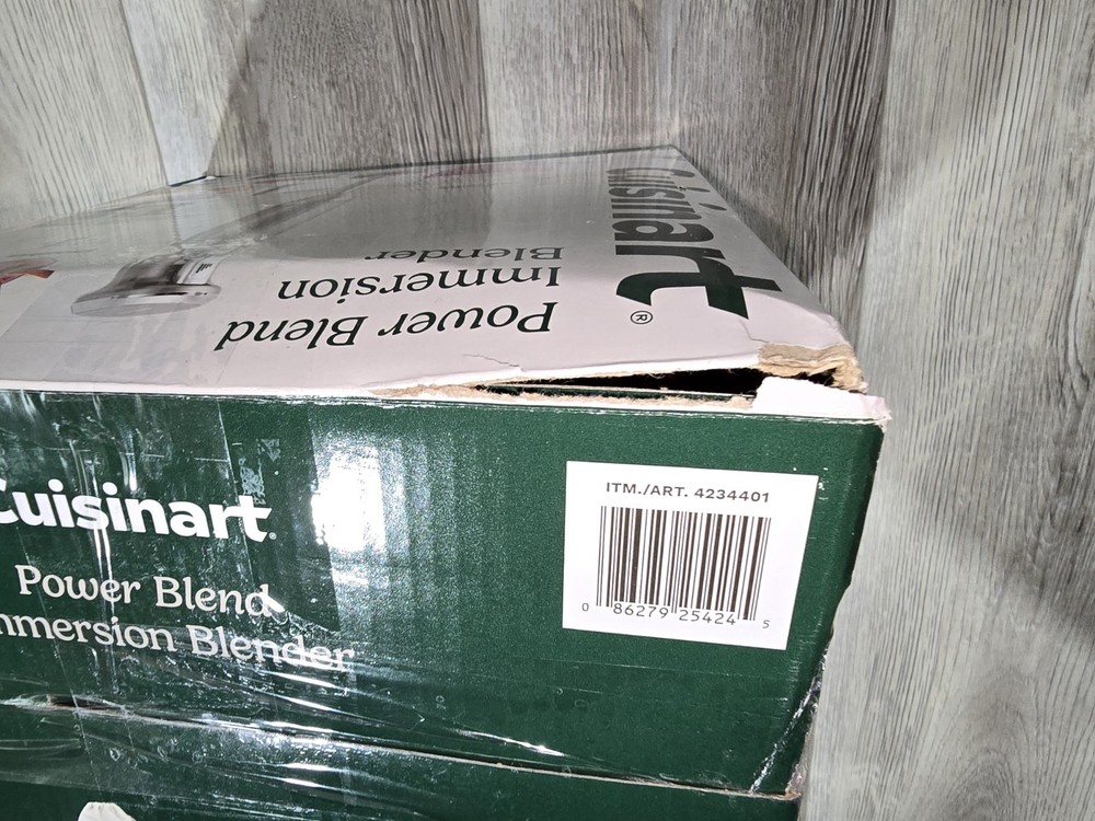 Cuisinart Power Blend Immersion Blender New Open Box