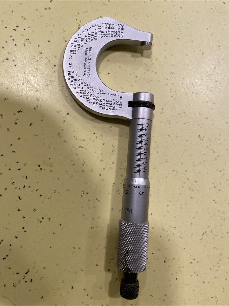 Starrett Micrometer Caliper No. 230