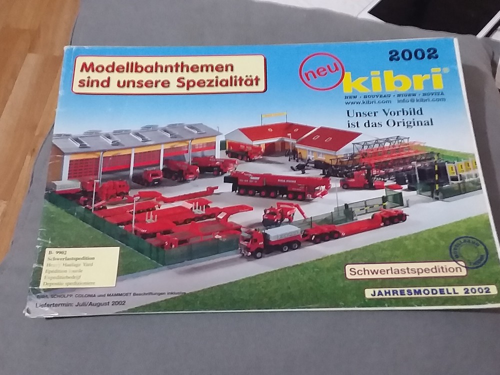 catalogue kibri 2002