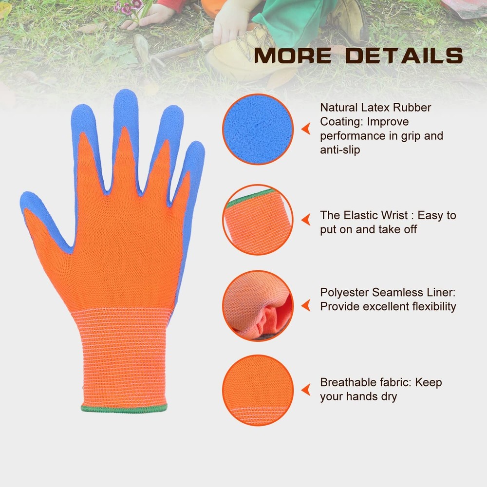 kid garden gloves
