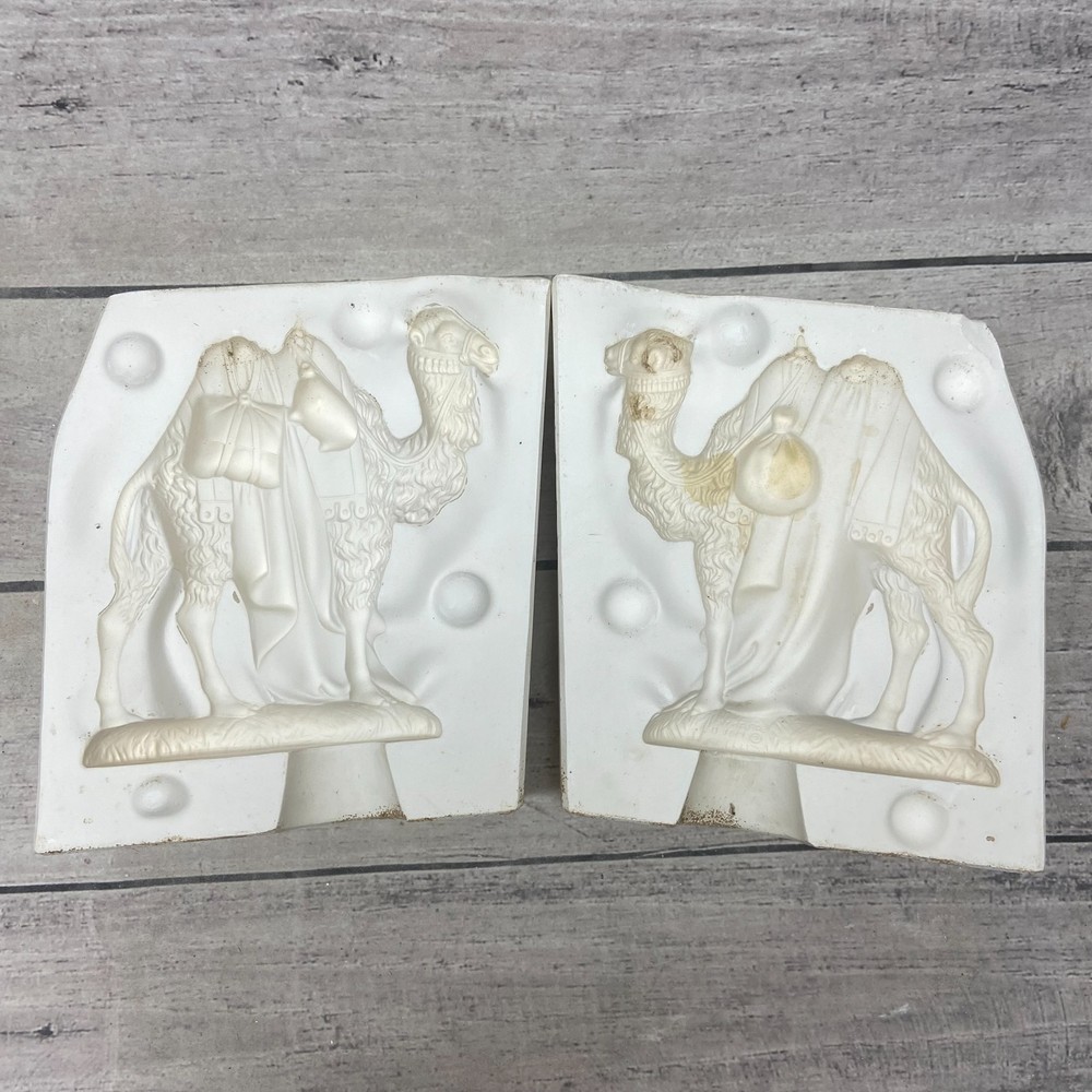 Atlantic Mold Ceramic Casting Mold Camel Figurine Nativity Scene #A39