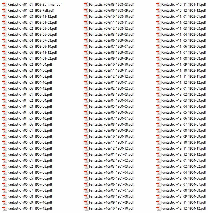 FANTASTIC Magazine 191 Classic Issue Collection On USB Drive