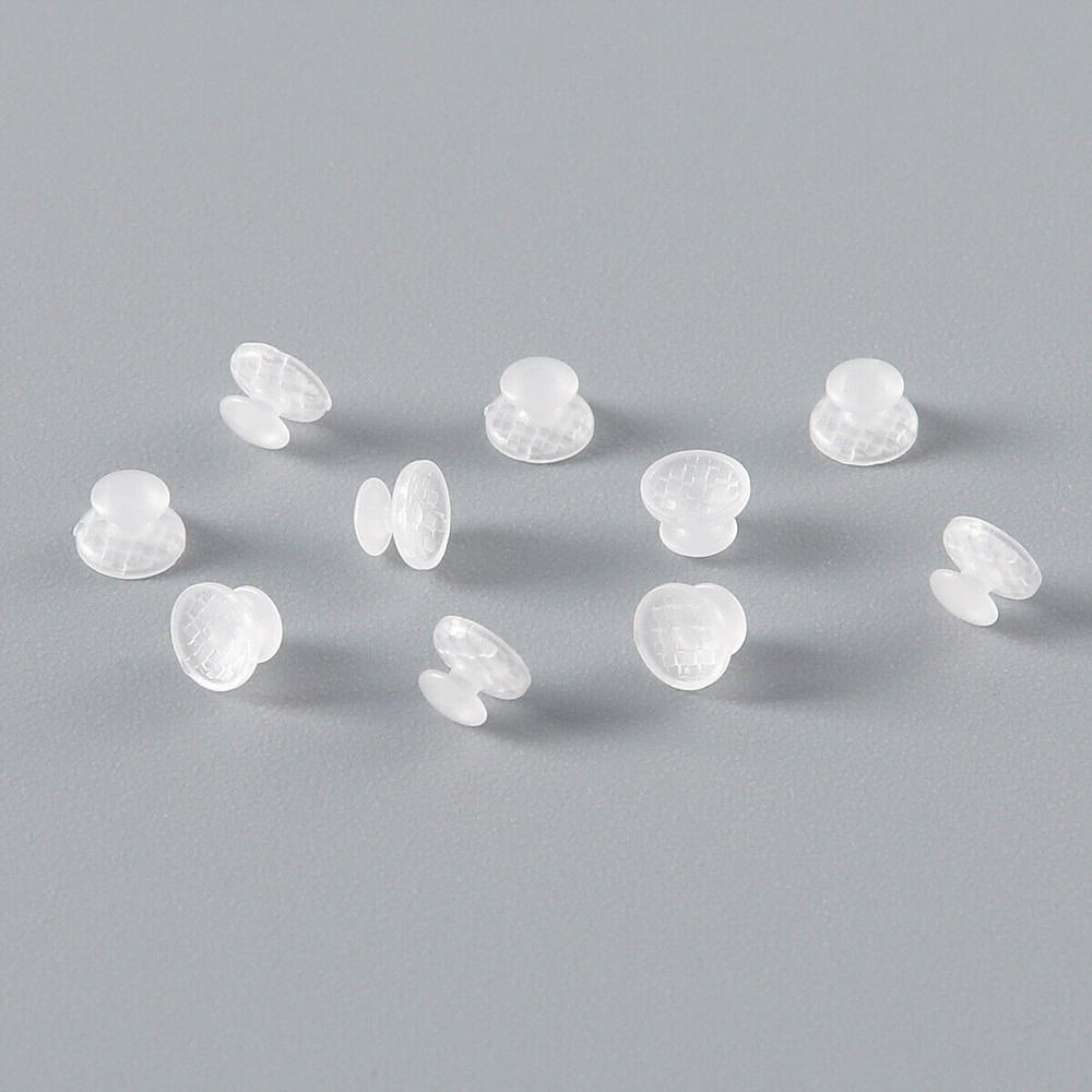 Dental Ortho Clear Ceramic Lingual Buttons Round/Round with Hook/Rectangular
