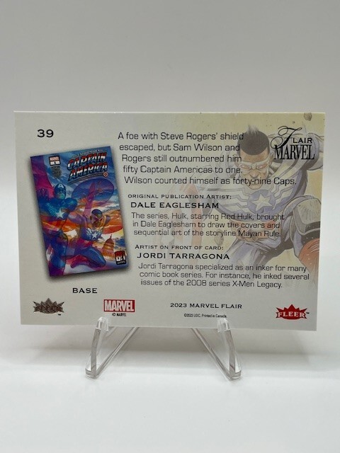 2023 Flair Marvel - Sam Wilson - #39