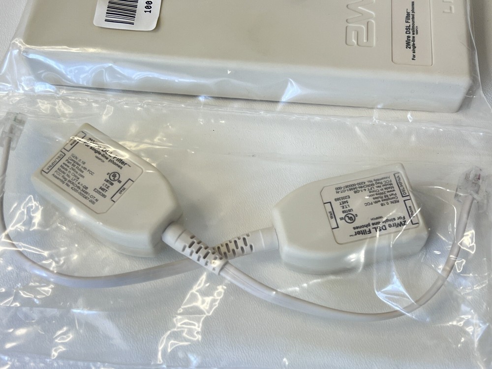 2Wire DSL Filter Kit LFT 4-1-WM Wall Mount w/2 DSL Filters