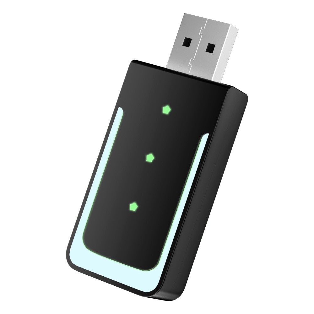 2 IN 1 Wireless Apple Caplay & Android Auto Adapter Box USB Car Dongle Plug&Play