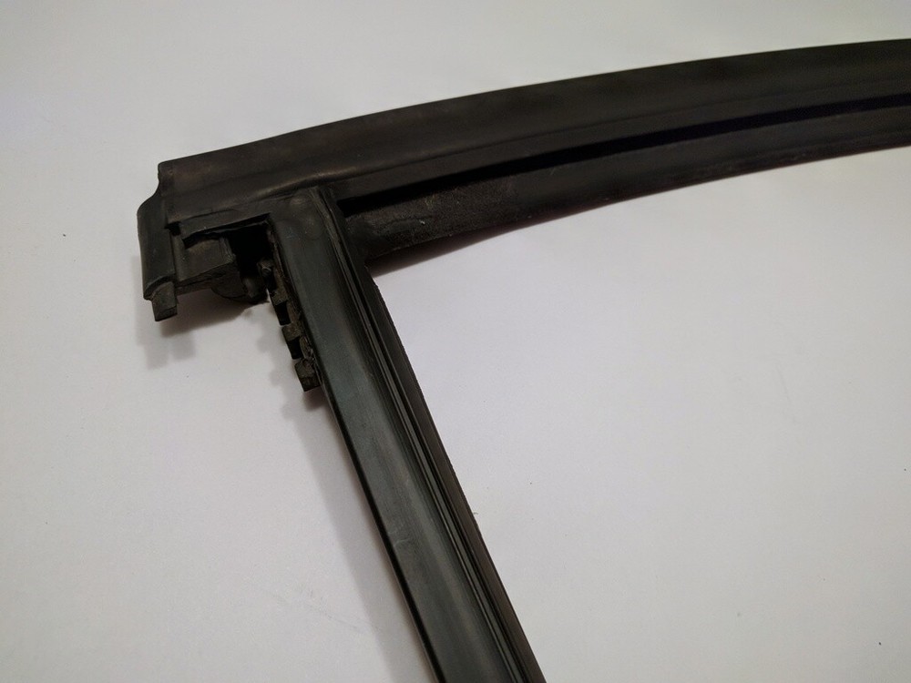 Genuine BMW E32 Window rubber. Driver. Rear 51348111205