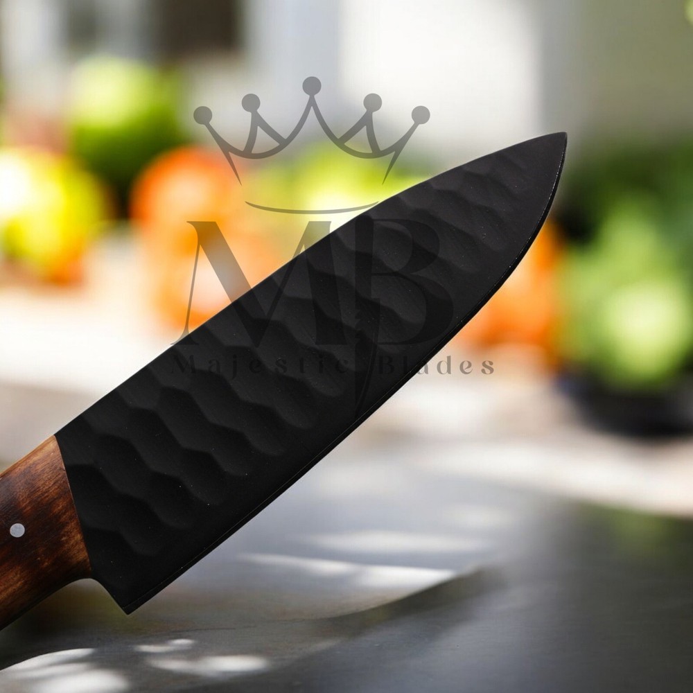 HANDMADE DAMASCUS STEEL CHEF KNIFE SET KITCHEN KNIVES SET RAZOR SHARP