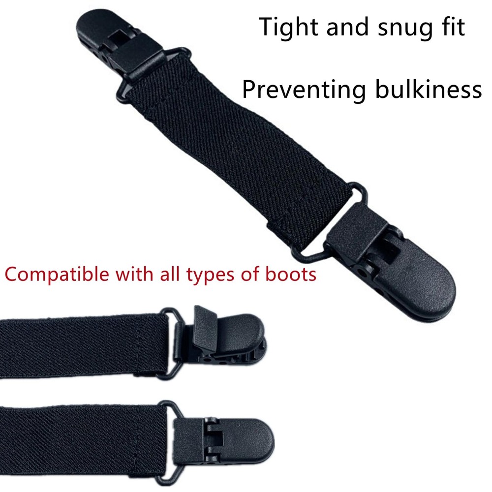 4 Pcs Boot Straps for Cowboy Boots, Adjustable Boot Clips Boot Straps Clips, ...