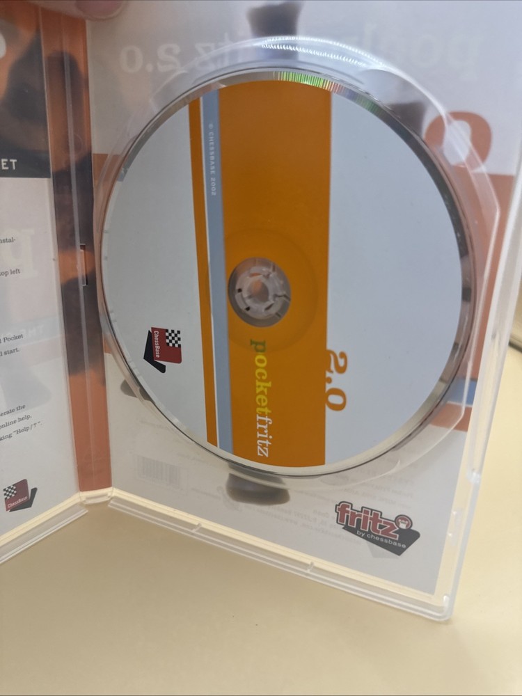 Pocket Fritz 2.0 Chess Program For PDA - Windows CE 3.0 2003 - Chessbase -