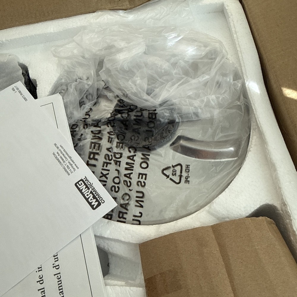 Waring WFP14SC 3.5 Quart Food Processor Continuous Feed with Batch Bowl New