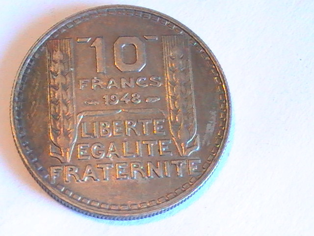FRANCE 10 francs 1948
